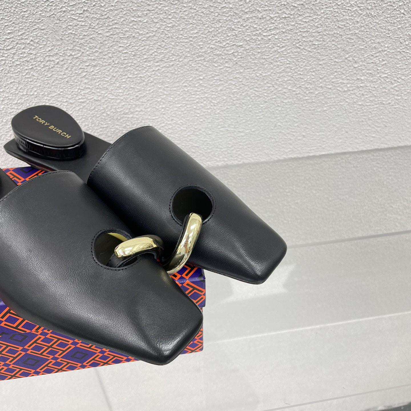 Tory Burch Pierced Mule - DopestKickz