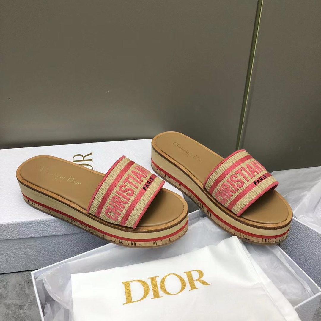 Dior Dioriviera Dway Platform Slide - DopestKickz