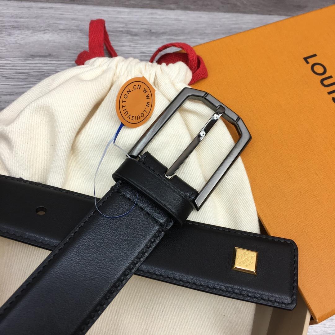Louis Vuitton 35mm Leather Belt - DopestKickz
