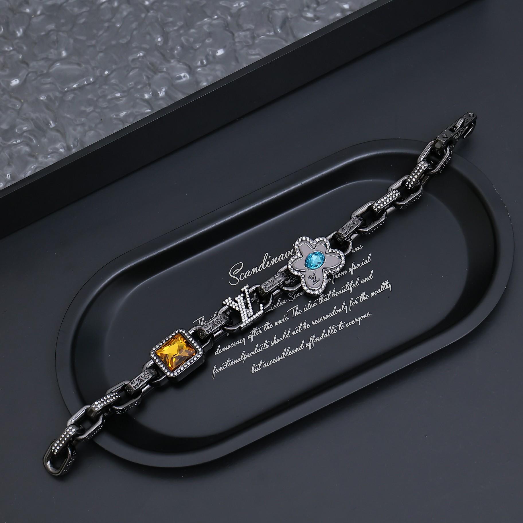 Louis Vuitton Paradise Stone Bracelet   M1594M - DopestKickz