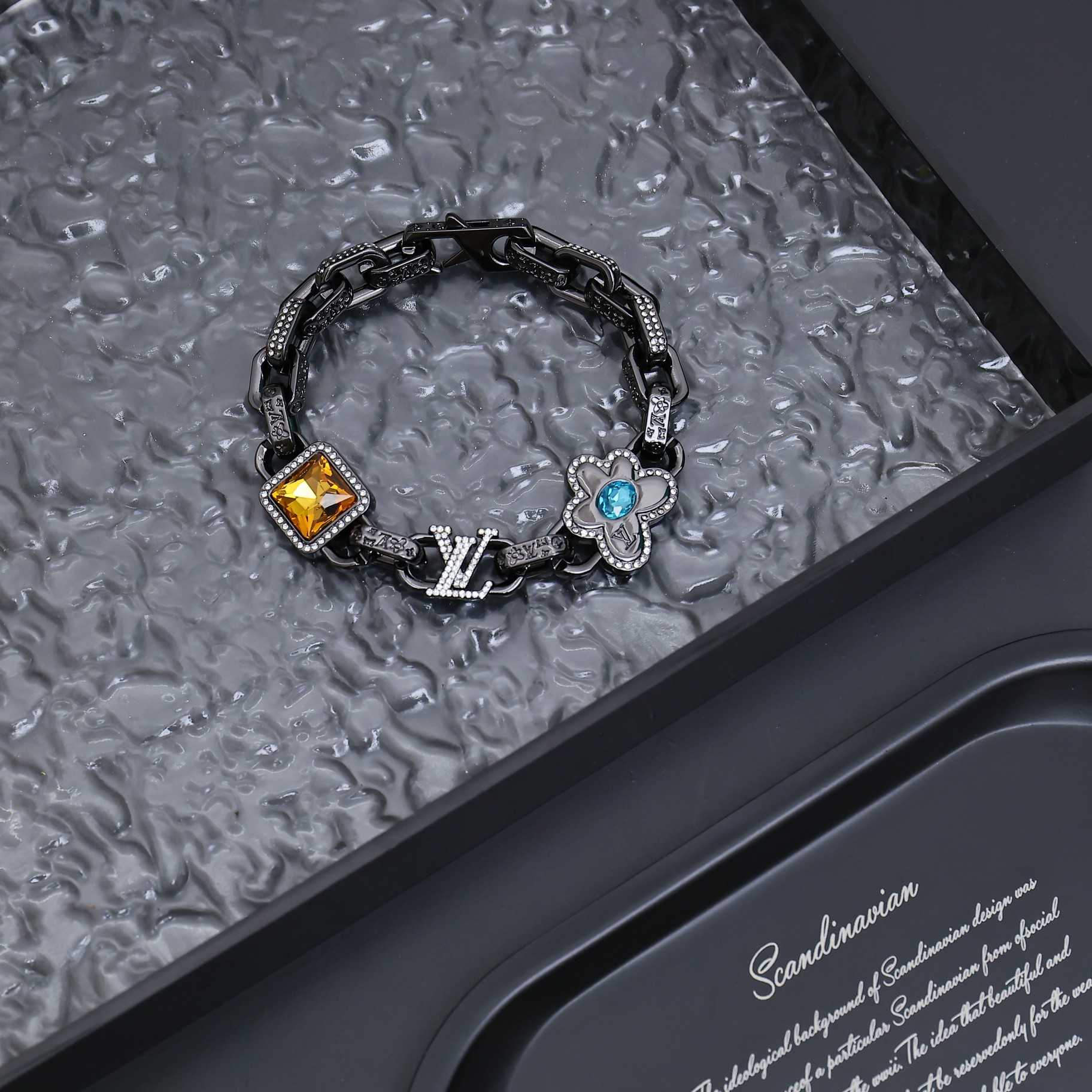 Louis Vuitton Paradise Stone Bracelet   M1594M - DopestKickz