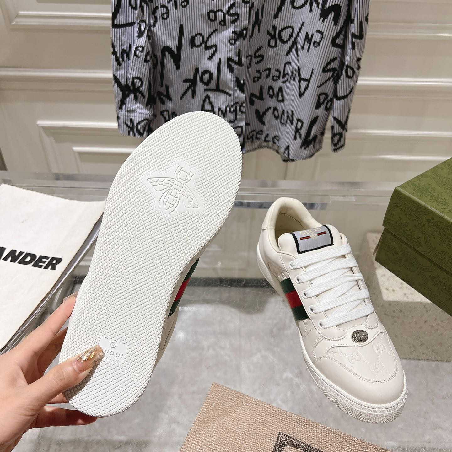 Gucci Screener Sneaker  - DopestKickz