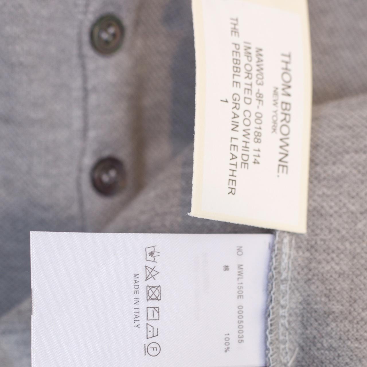 Thom Browne Classic Pique 4-Bar Short Sleeve Polo  2091 - DopestKickz