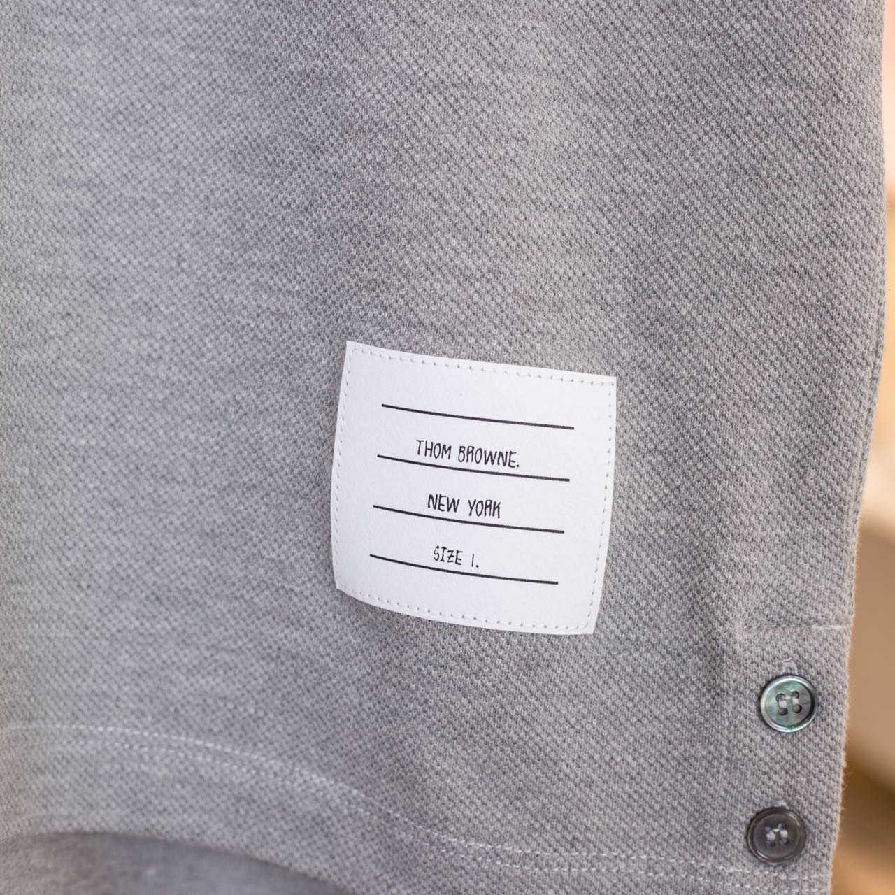 Thom Browne Classic Pique 4-Bar Short Sleeve Polo  2091 - DopestKickz