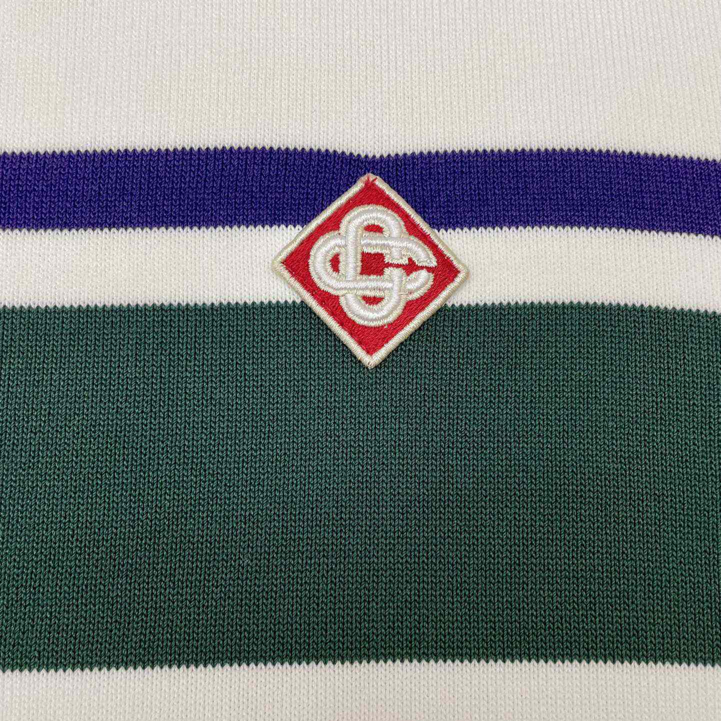 Casablanca Striped Sweatshirt   D0048 - DopestKickz