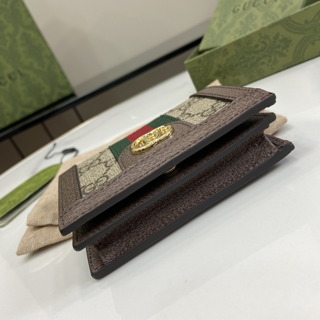 Gucci Ophidia GG Card Case Wallet - DopestKickz