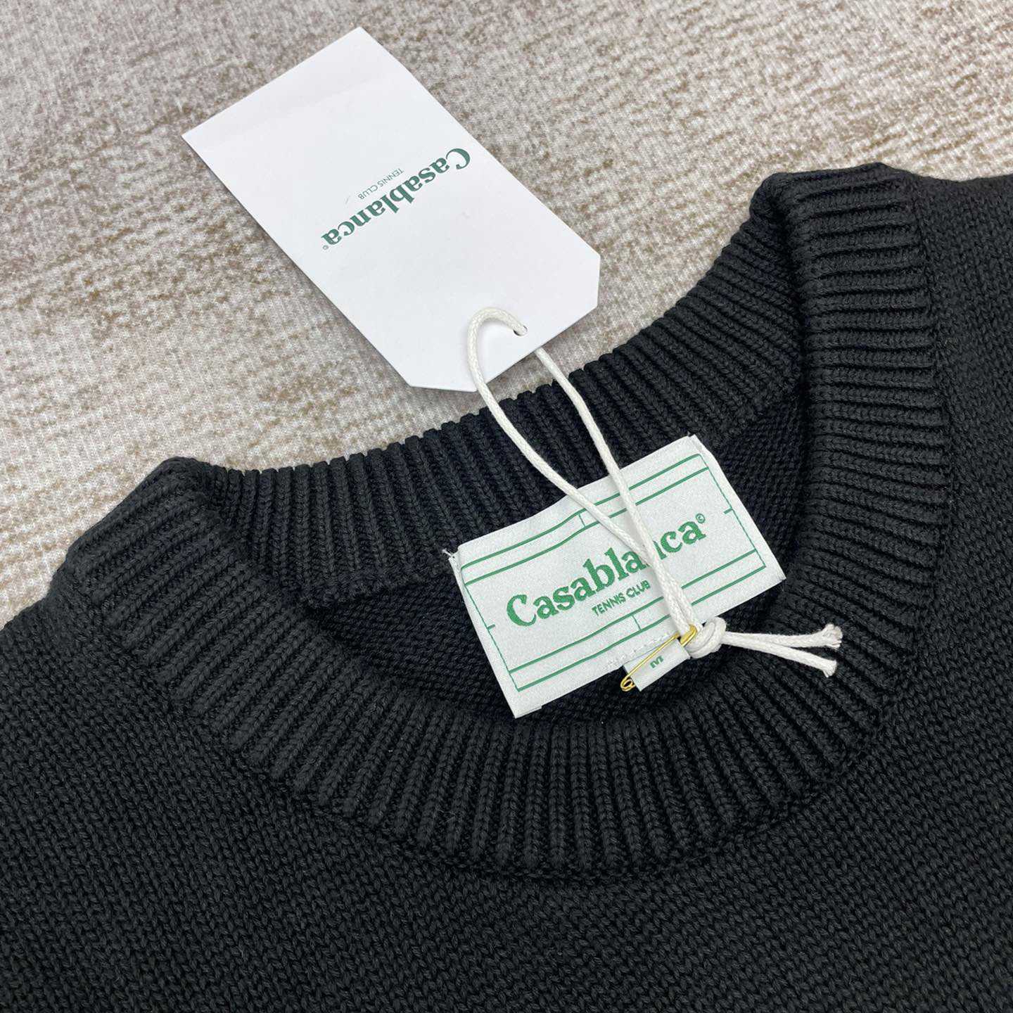 Casablanca Pyramide D'Oranges Intarsia-knit Jumper   M1033 - DopestKickz