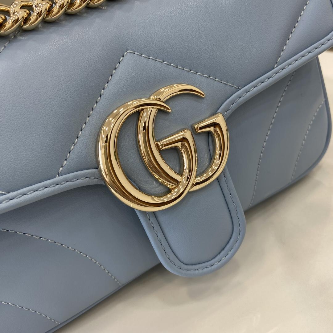 Gucci GG Marmont Mini Shoulder Bag - DopestKickz