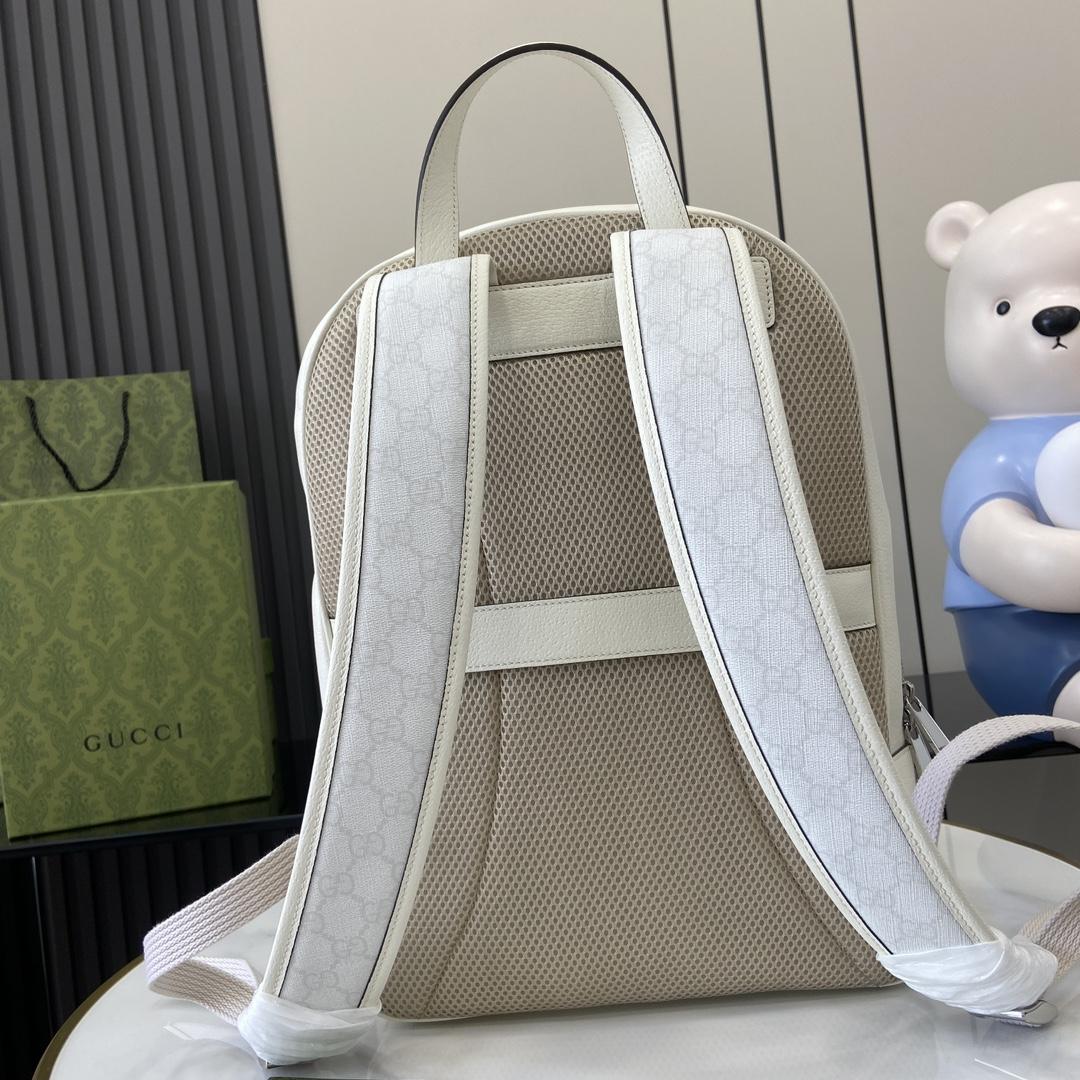 Gucci Medium GG Backpack With Tag - DopestKickz