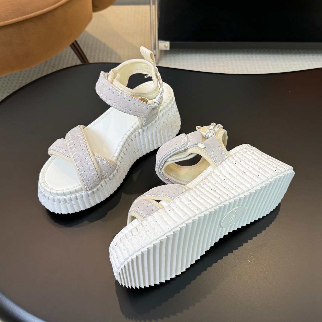 Chloe Nama Wedge Sandal - DopestKickz