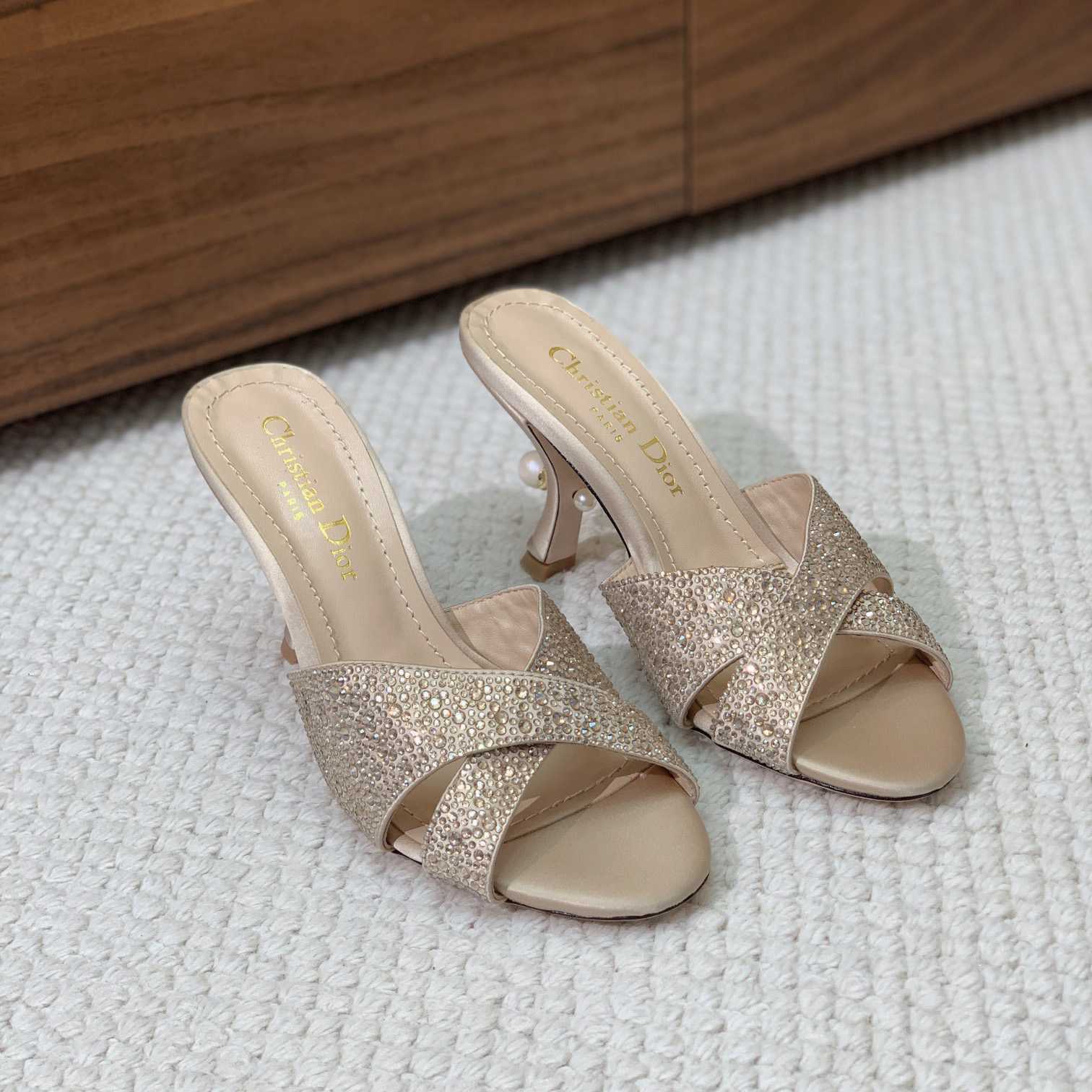 Dior Tribales Heeled Slide - DopestKickz