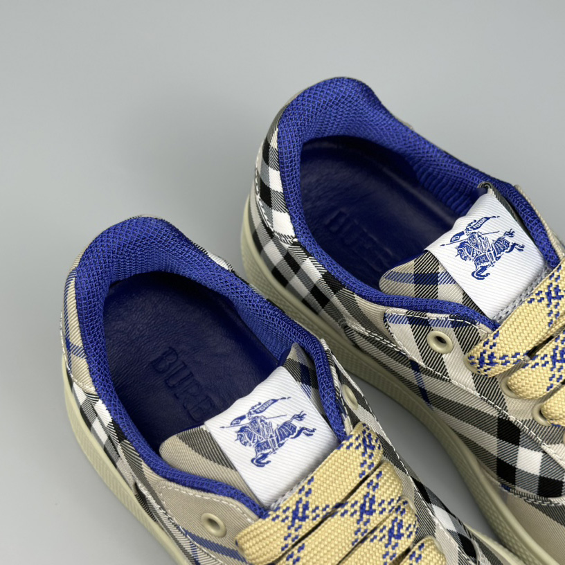 Burberry Check Terrace Sneakers - DopestKickz