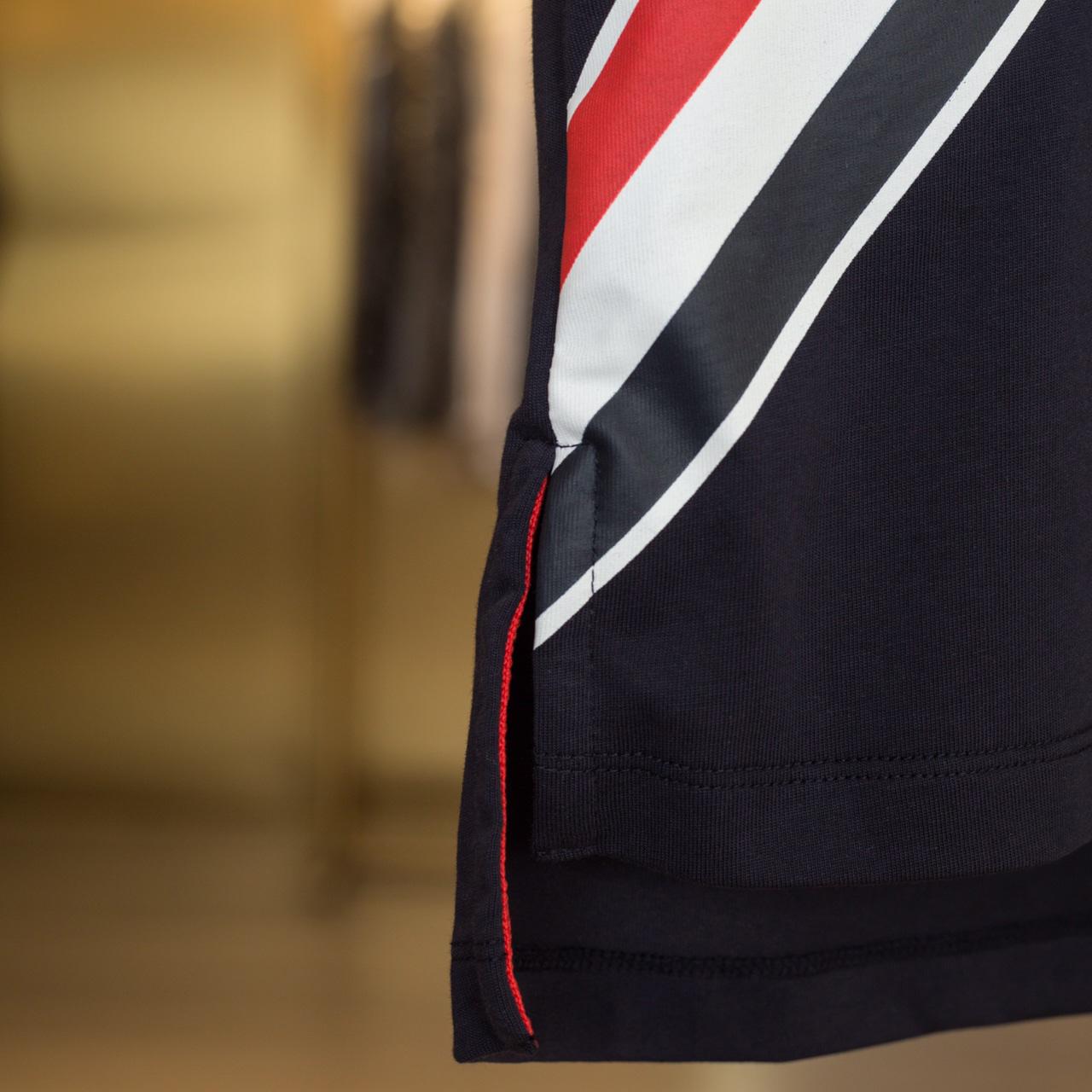 Thom Browne RWB Stripe T-Shirt   2107 - DopestKickz