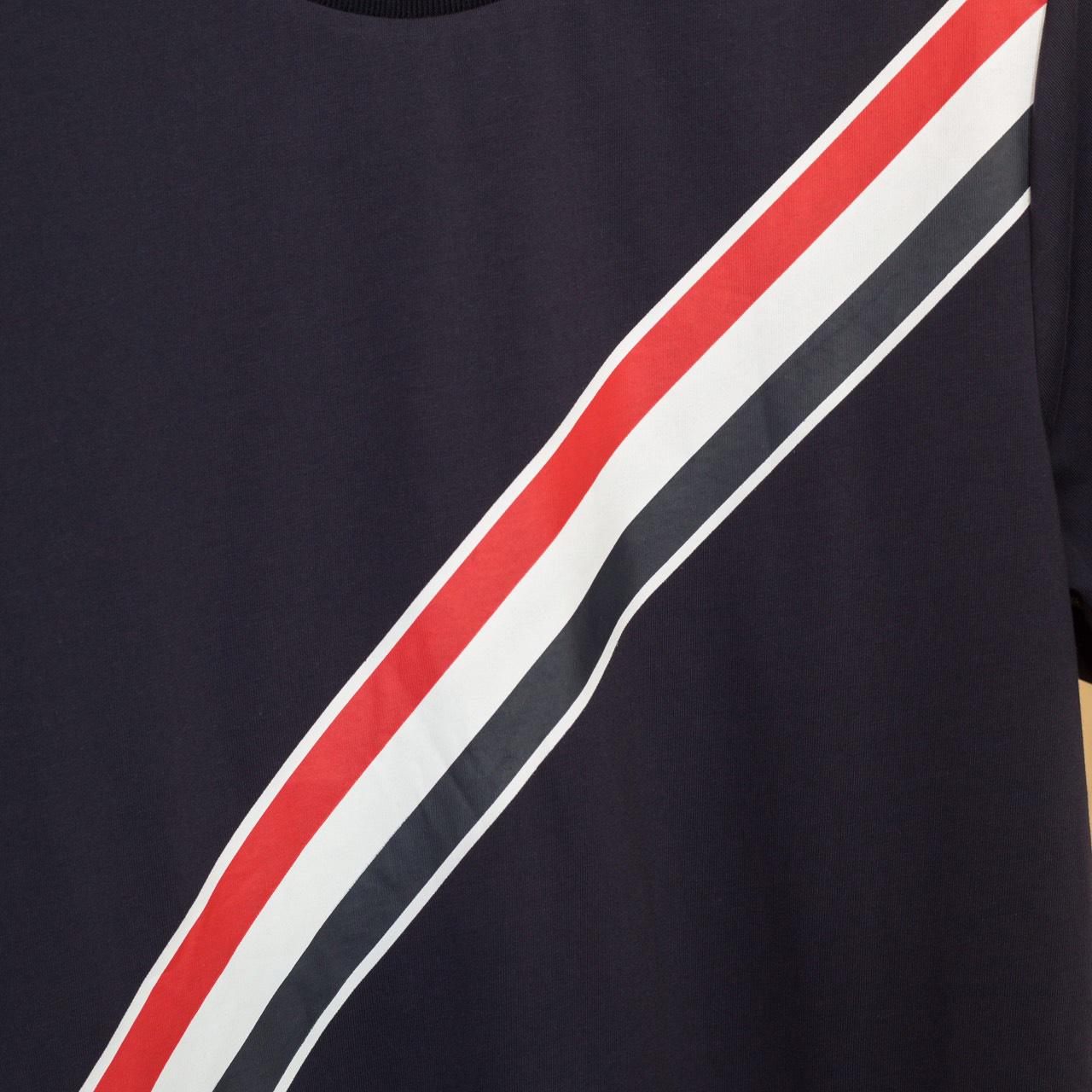 Thom Browne RWB Stripe T-Shirt   2107 - DopestKickz