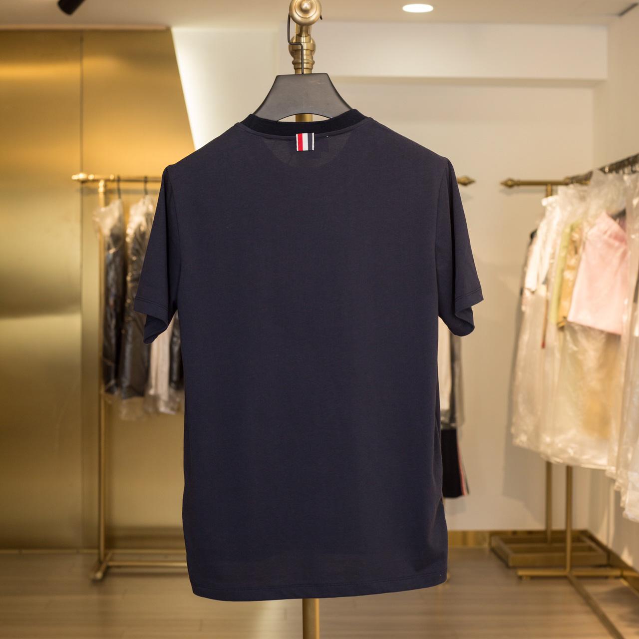 Thom Browne RWB Stripe T-Shirt   2107 - DopestKickz