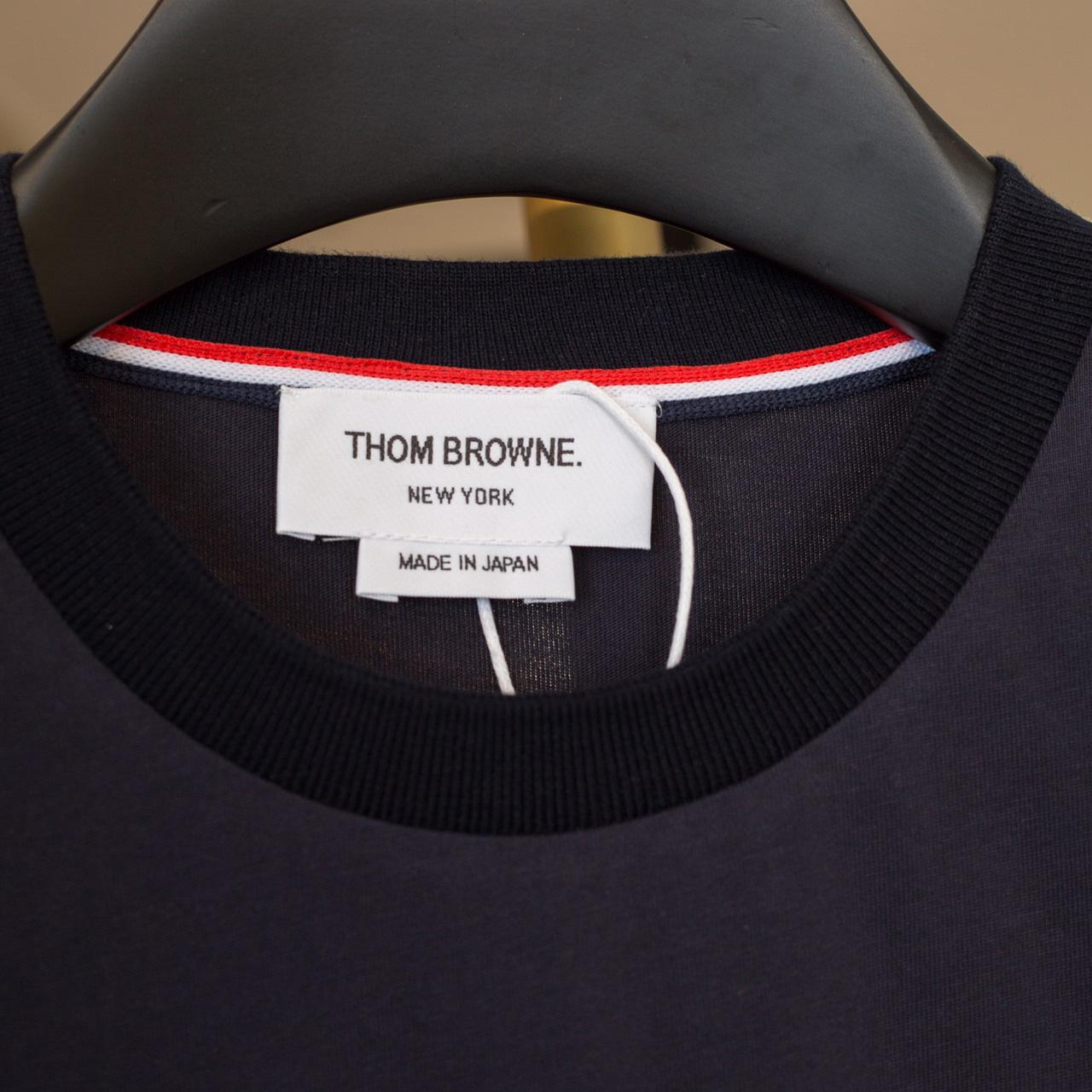 Thom Browne RWB Stripe T-Shirt   2107 - DopestKickz