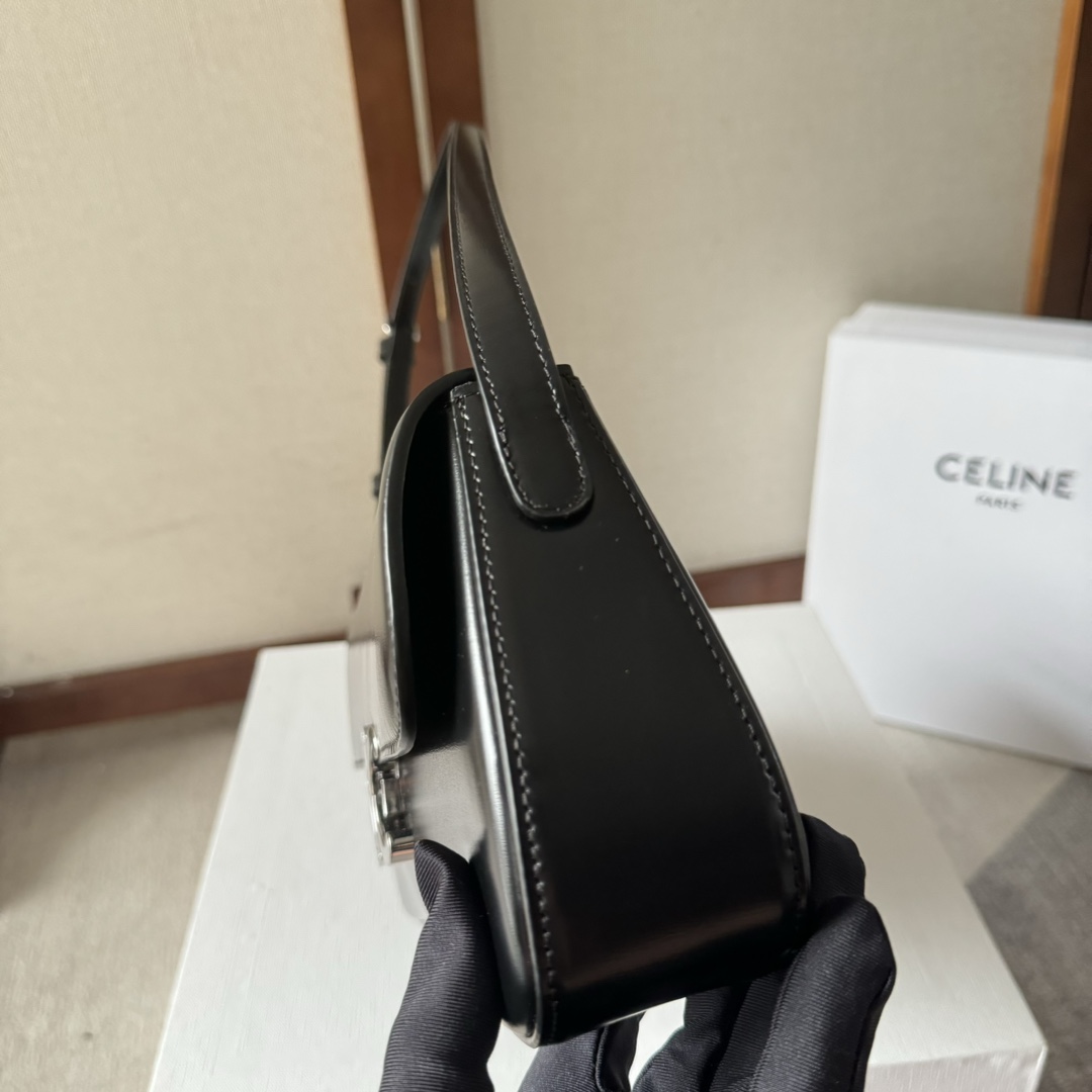 Celine Medium Celine Lola Bag In Shiny Calfskin - DopestKickz