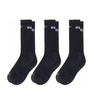 Nike x Stussy Everyday Plus Crew Socks /Box - DopestKickz