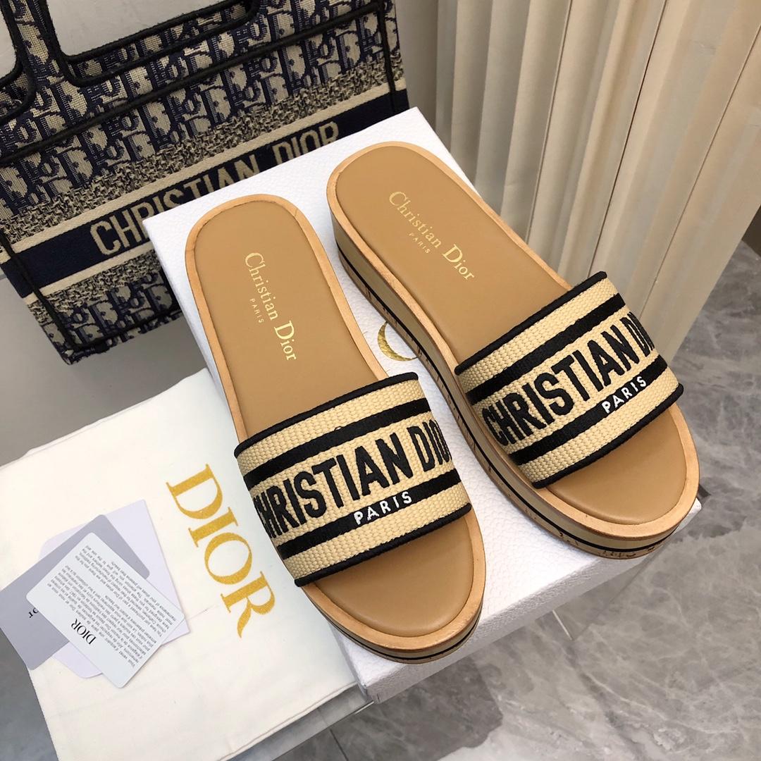 Dior Dioriviera Dway Platform Slide - DopestKickz