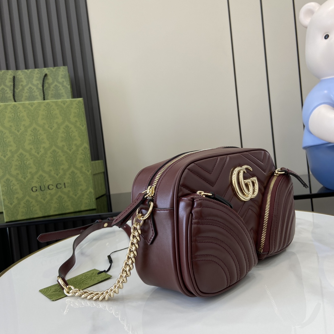 Gucci GG Marmont Small Shoulder Bag - DopestKickz