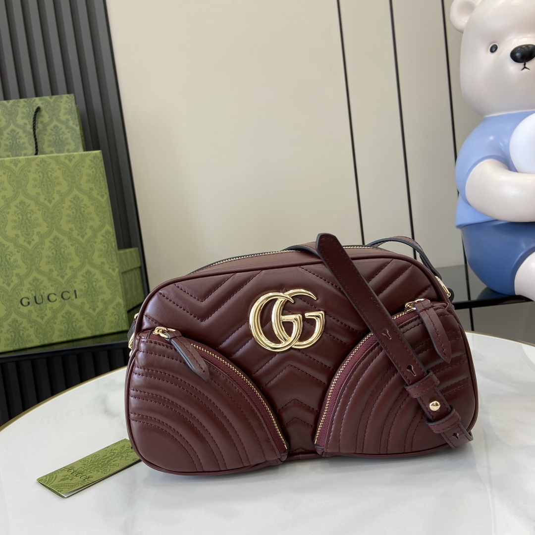 Gucci GG Marmont Small Shoulder Bag - DopestKickz
