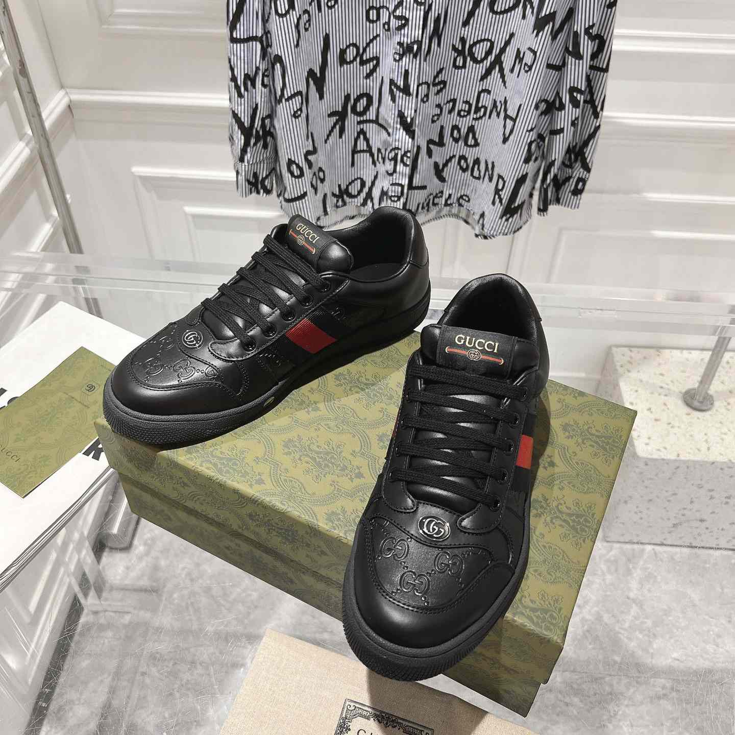 Gucci Screener Sneaker  - DopestKickz