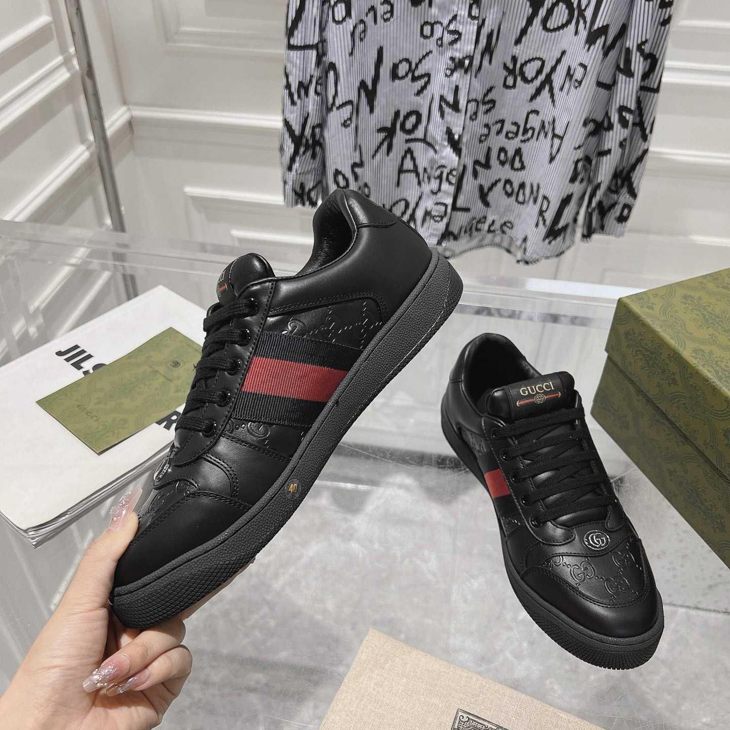 Gucci Screener Sneaker  - DopestKickz