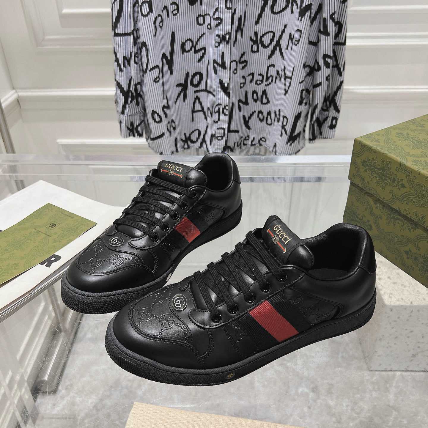 Gucci Screener Sneaker  - DopestKickz