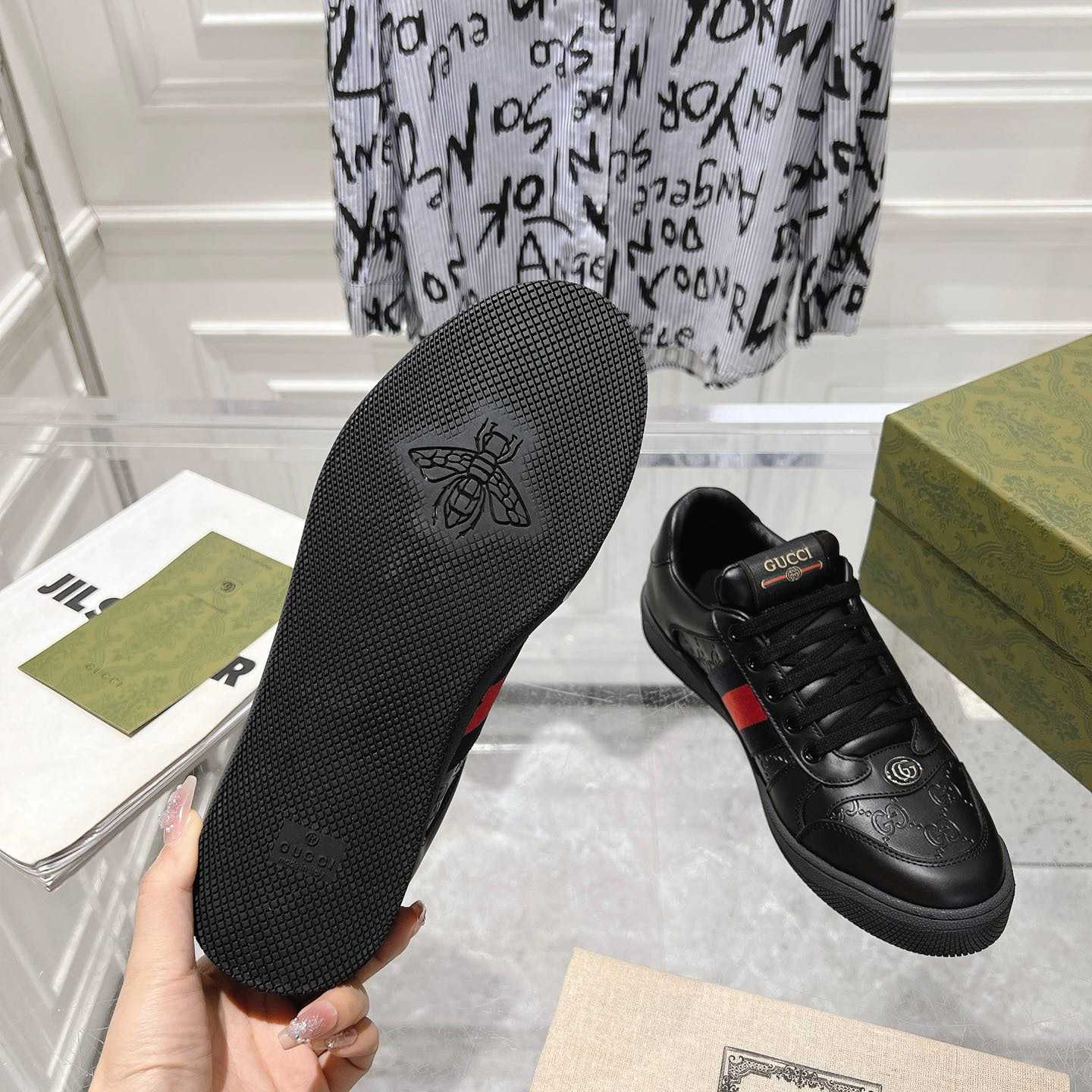 Gucci Screener Sneaker  - DopestKickz