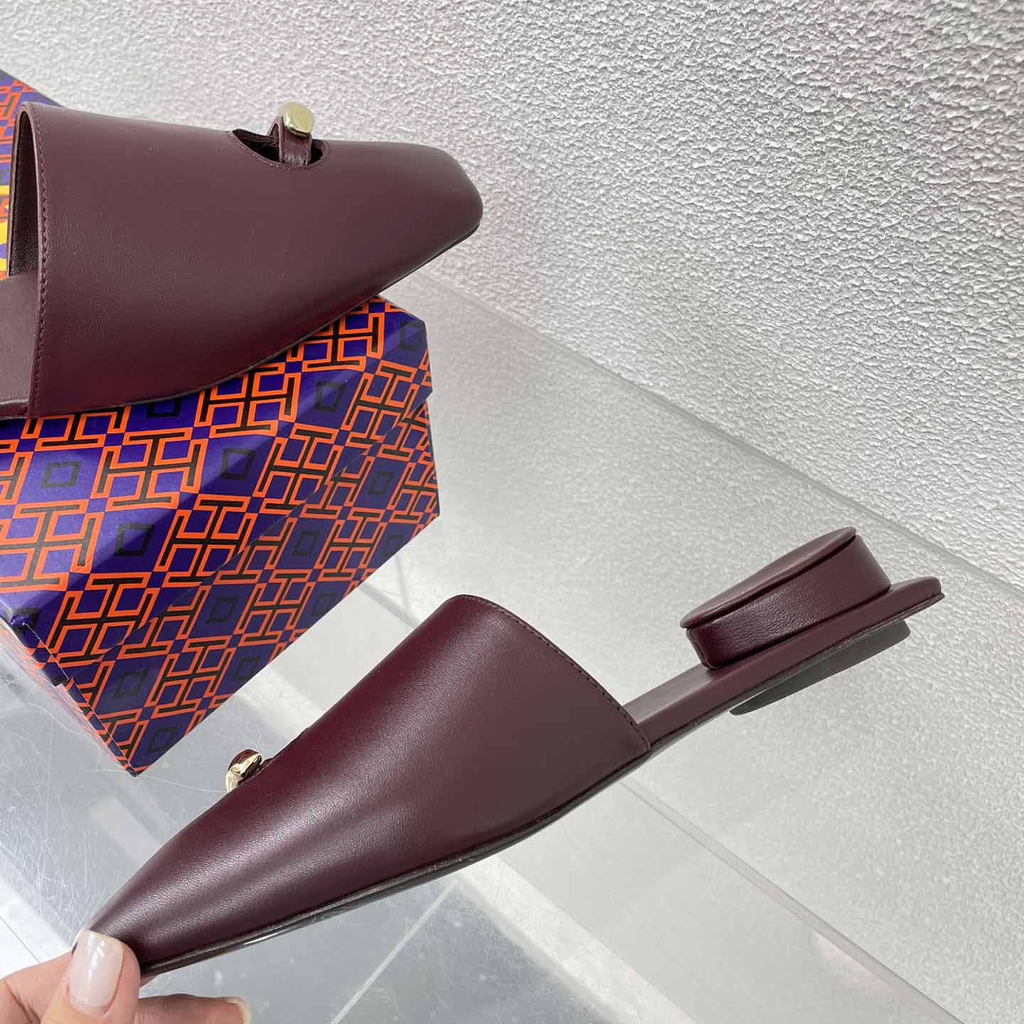 Tory Burch Pierced Mule - DopestKickz