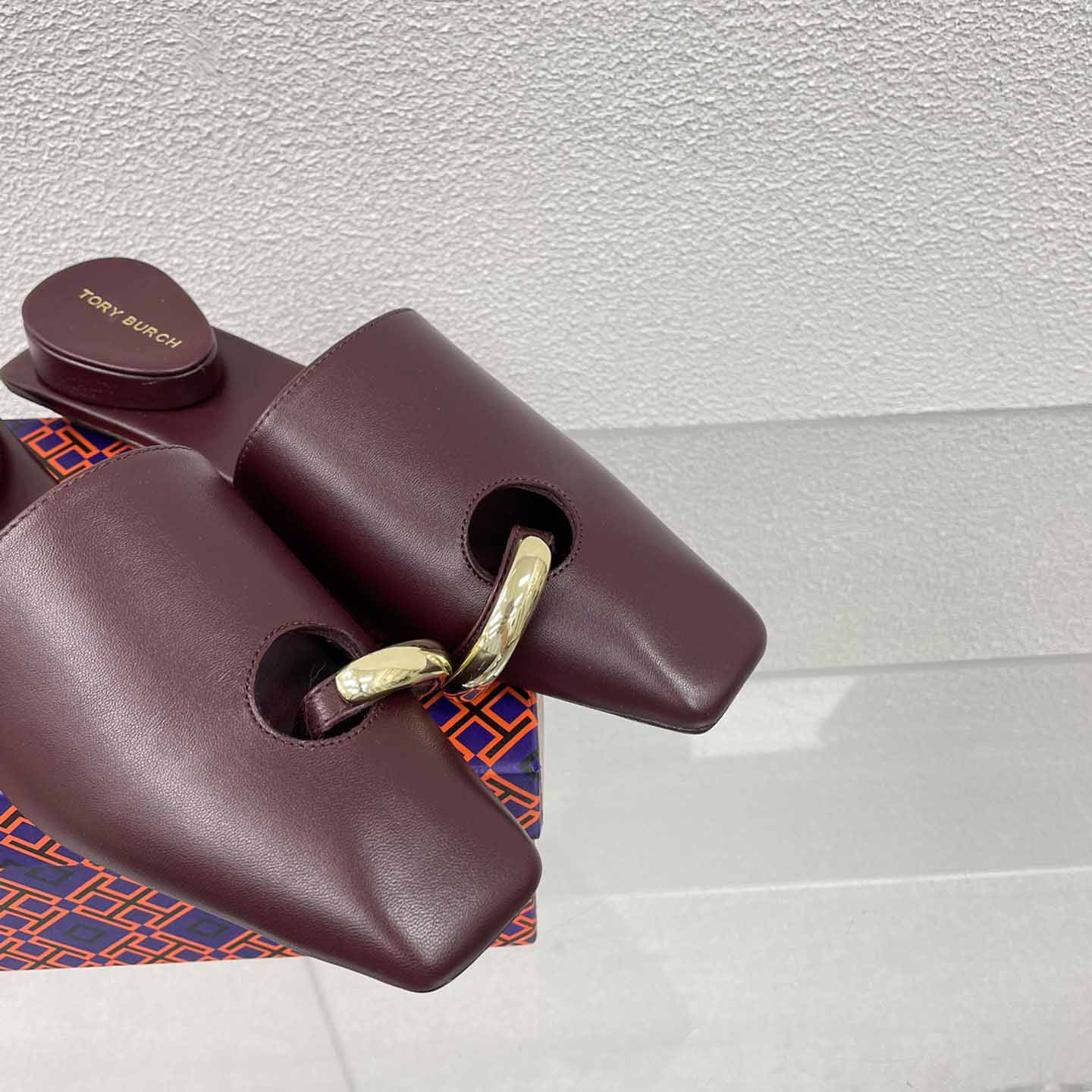 Tory Burch Pierced Mule - DopestKickz