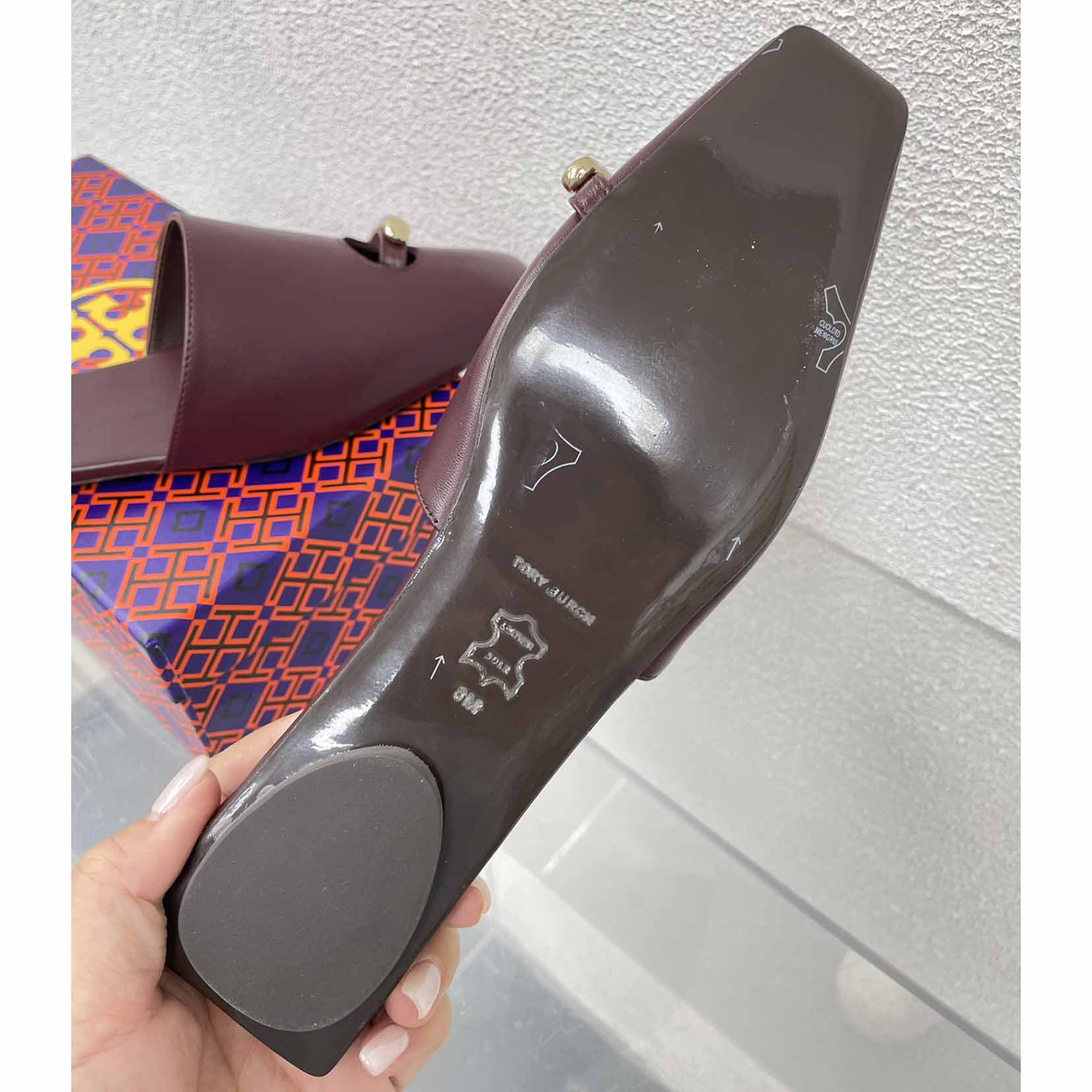 Tory Burch Pierced Mule - DopestKickz