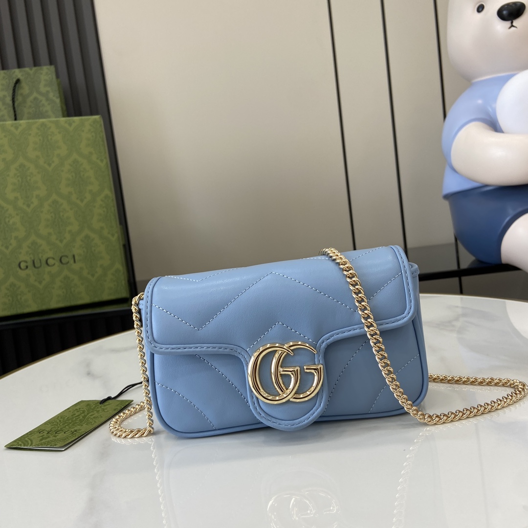 Gucci GG Marmont Super Mini Bag - DopestKickz