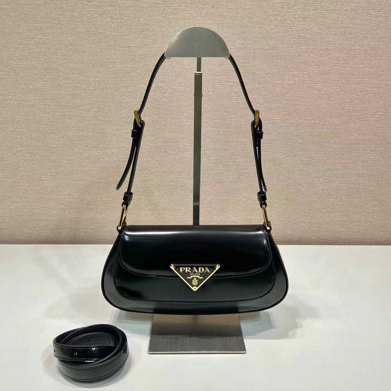 Prada Leather Shoulder Bag  （24x11x4cm） - DopestKickz