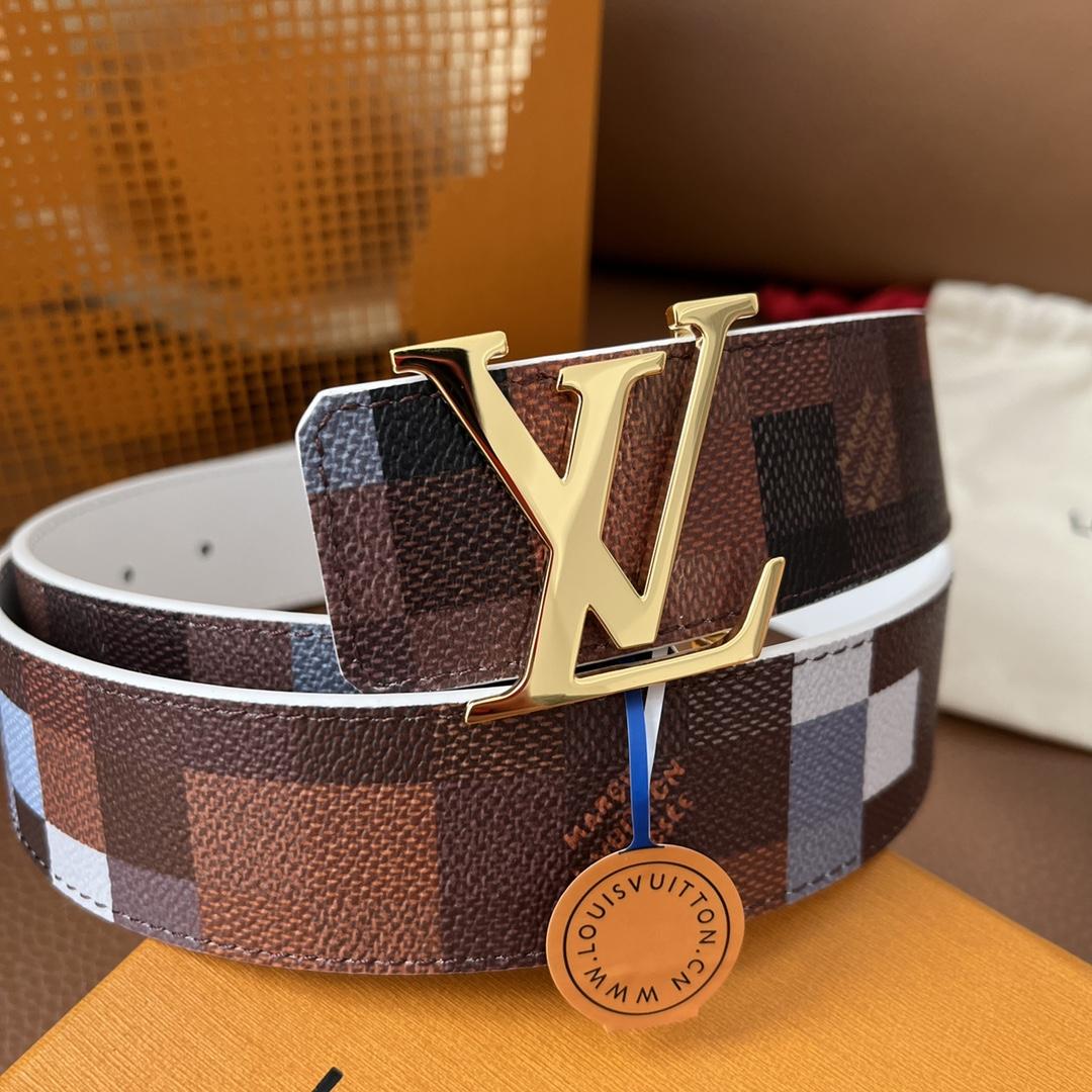 Louis Vuitton LV Initiales 40mm Reversible Belt - DopestKickz