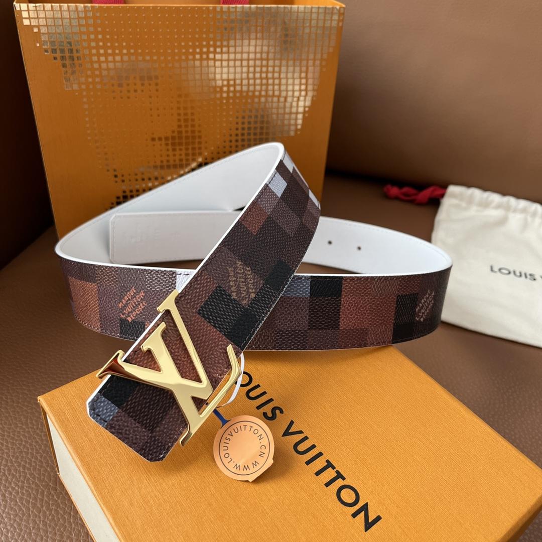 Louis Vuitton LV Initiales 40mm Reversible Belt - DopestKickz