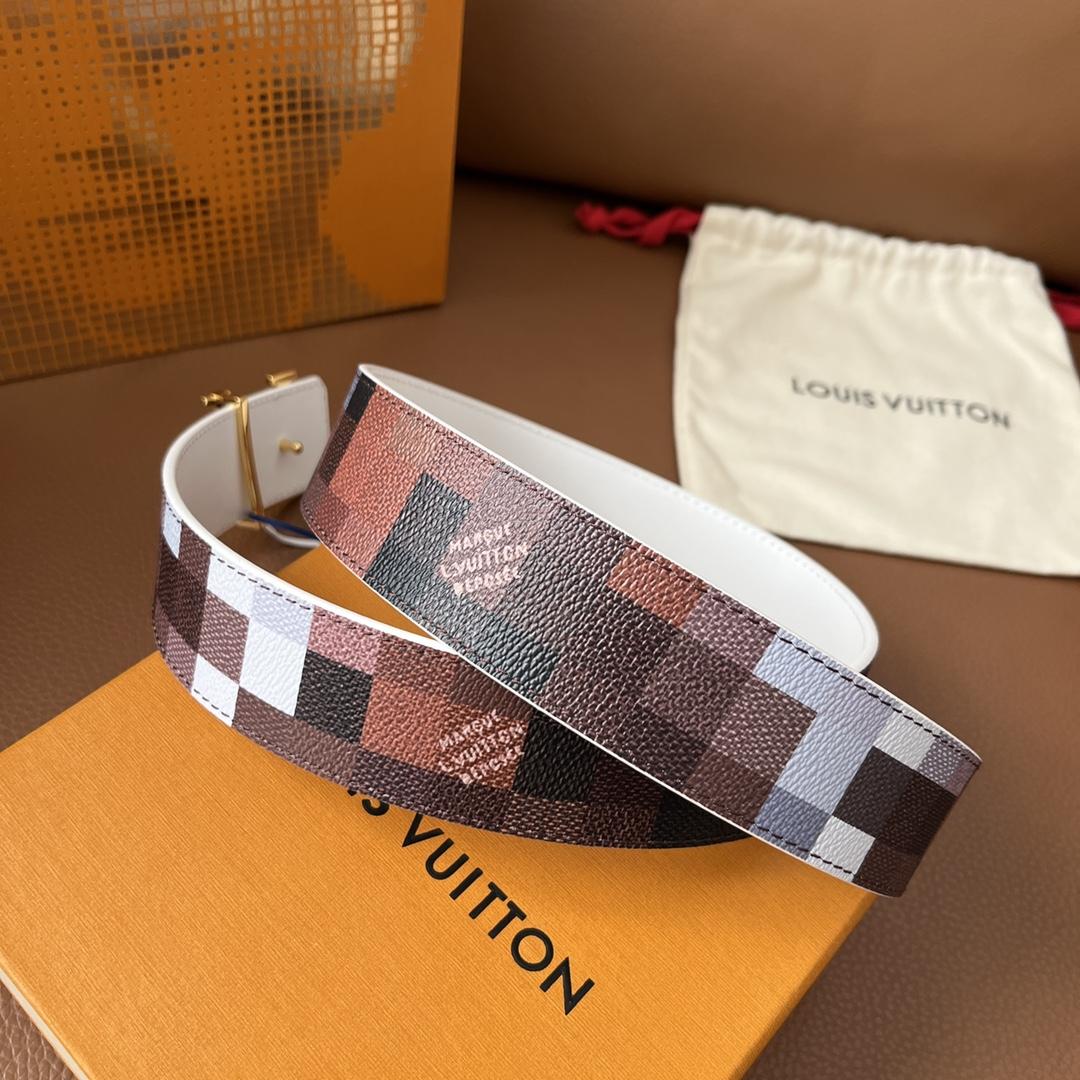 Louis Vuitton LV Initiales 40mm Reversible Belt - DopestKickz