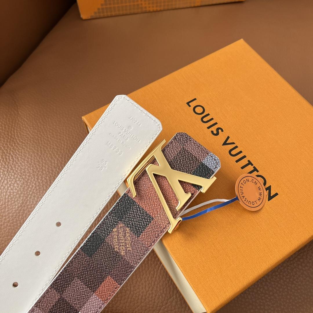 Louis Vuitton LV Initiales 40mm Reversible Belt - DopestKickz