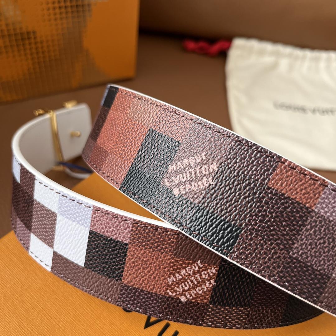 Louis Vuitton LV Initiales 40mm Reversible Belt - DopestKickz