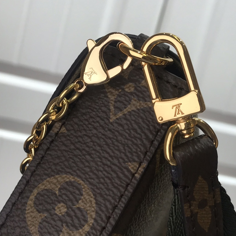 Louis Vuitton Monogram Mini Felicie Multi Bag （ 17-9.5-6.5 cm）  M80091 - DopestKickz