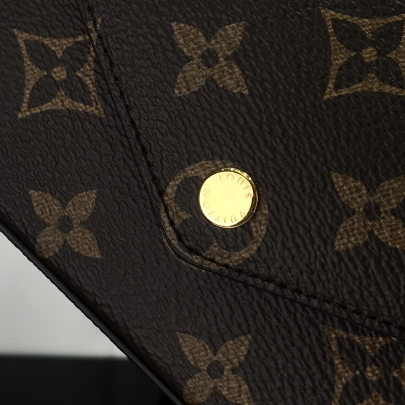 Louis Vuitton Monogram Mini Felicie Multi Bag （ 17-9.5-6.5 cm）  M80091 - DopestKickz