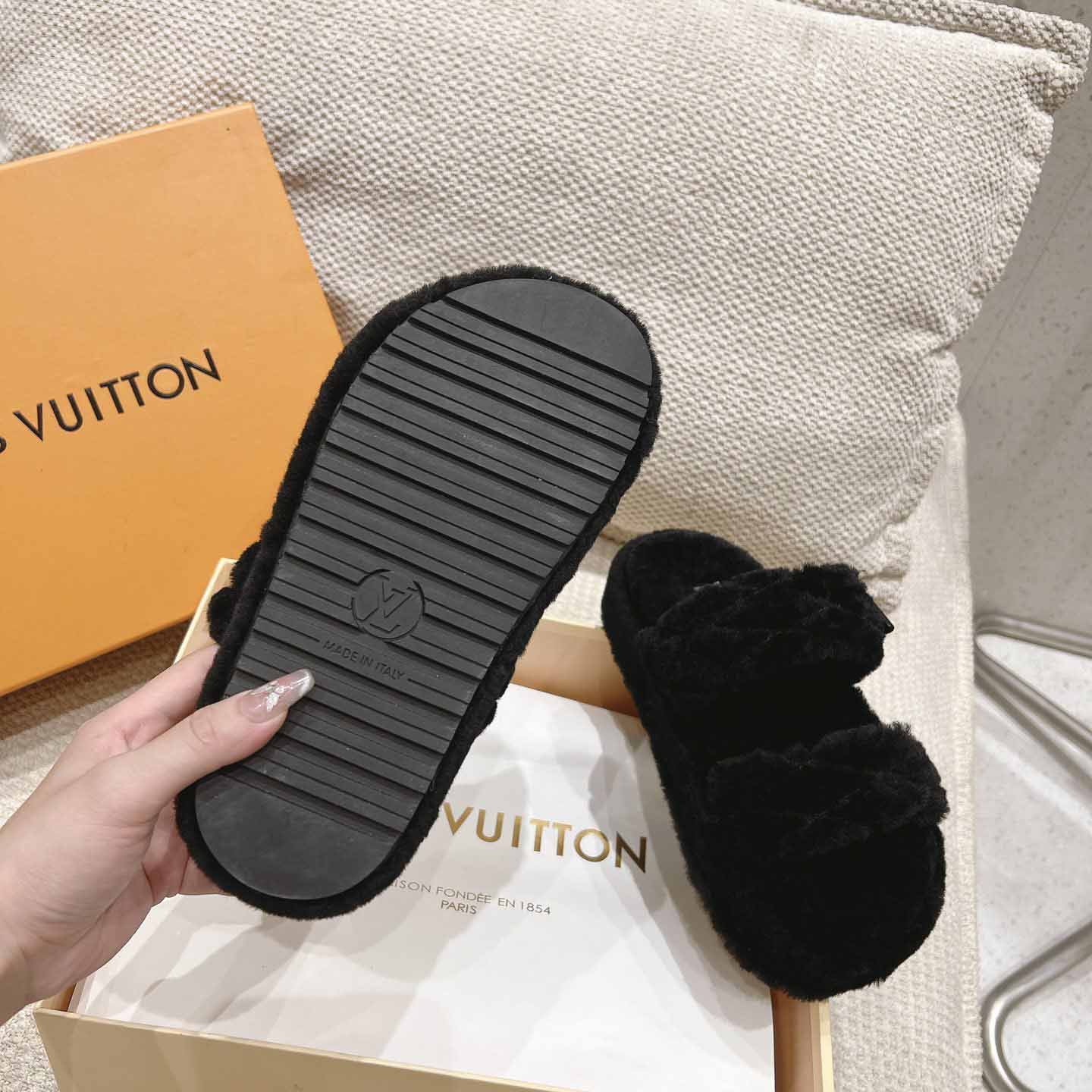 Louis Vuitton LV Sunset Platform Comfort Mule   1ACTV7 - DopestKickz