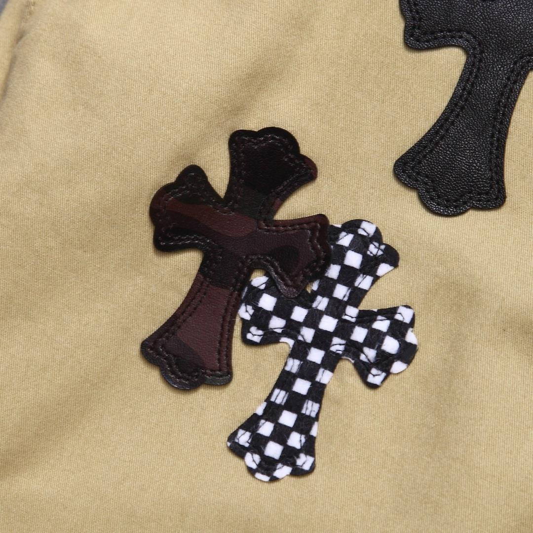 Chrome Heart Cross Patch Jeans - DopestKickz