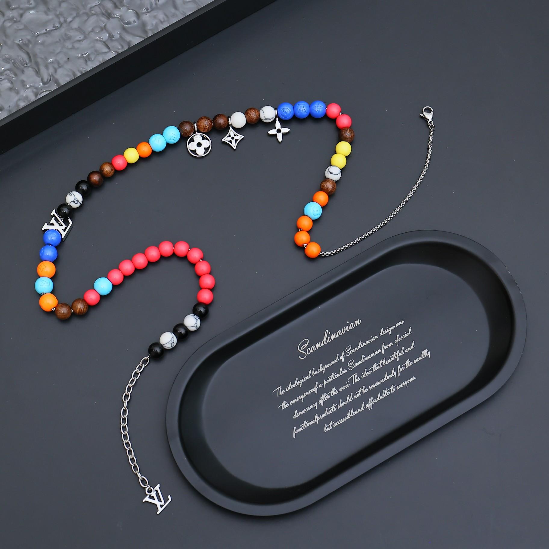 Louis Vuitton LVSurfin ' Beads Necklace    MO1891 - DopestKickz