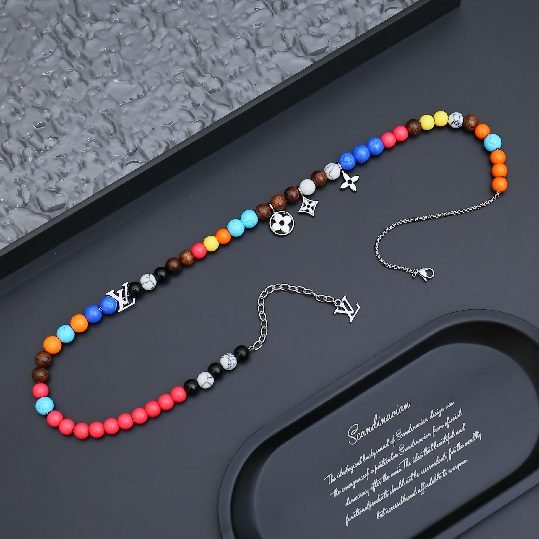 Louis Vuitton LVSurfin ' Beads Necklace    MO1891 - DopestKickz