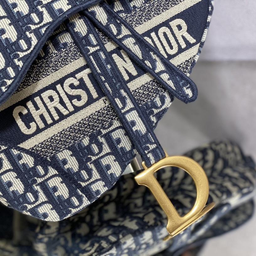 Dior Oblique Saddle Bag   25cm - DopestKickz