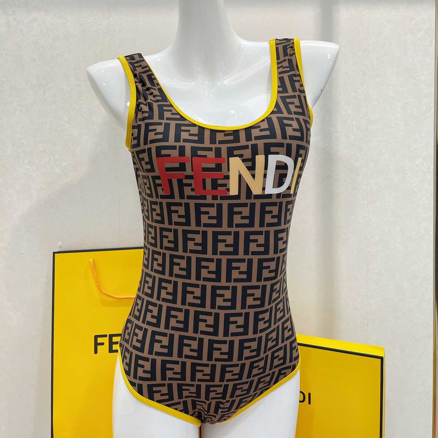 Fendi One-Piece Swimsuit - DopestKickz
