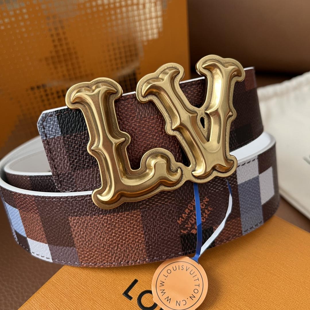 Louis Vuitton LV Initiales 40mm Reversible Belt - DopestKickz