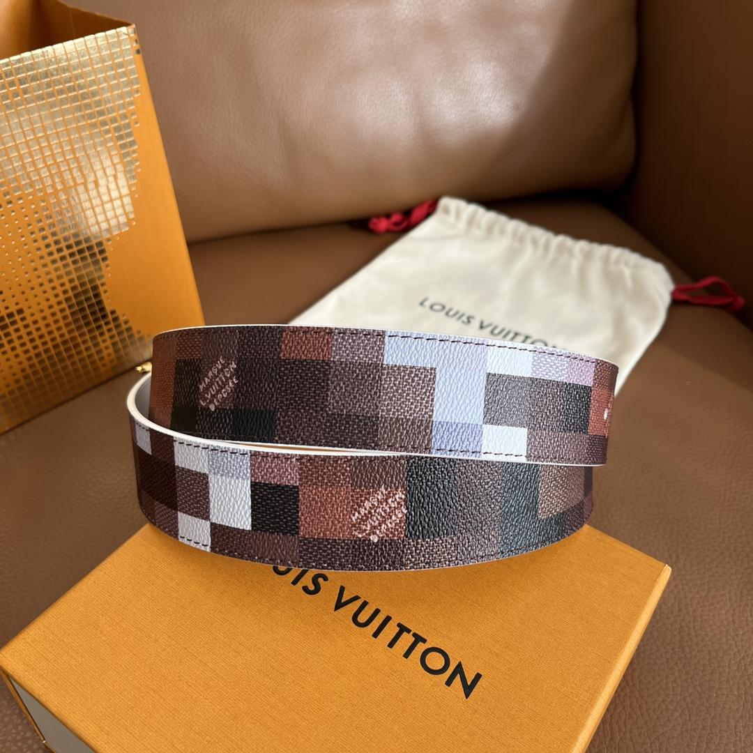 Louis Vuitton LV Initiales 40mm Reversible Belt - DopestKickz