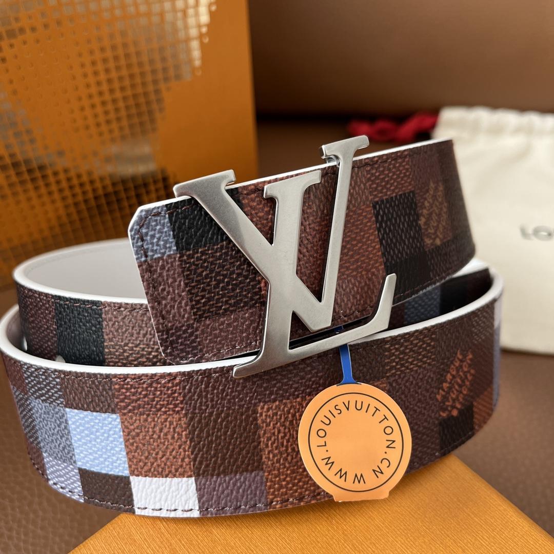 Louis Vuitton LV Initiales 40mm Reversible Belt - DopestKickz